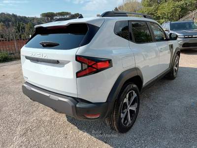 Dacia Duster 1200 ECO-G JOURNEY 122CV CARPLAY CAM VETRISCUR"18 Bianco usata Roma