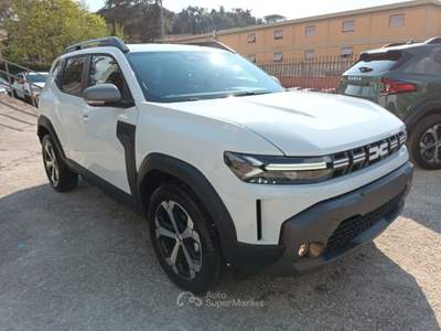 Dacia Duster 1200 ECO-G JOURNEY 122CV CARPLAY CAM VETRISCUR"18 Bianco usata Roma