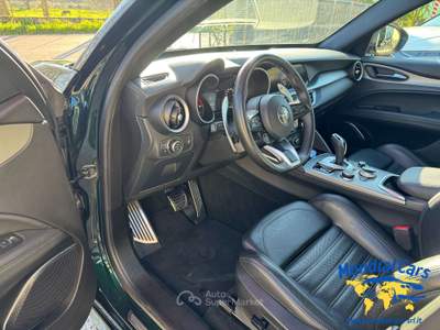 Alfa Romeo Stelvio Stelvio 10/2021 2.2 t Veloce Q4 210cv auto Verde usata San Gregorio Magno