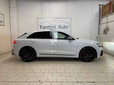 Audi Q8 4.0 TFSI 507cv quattro Tiptronic-LEGGI SOTTO Bianco usata BRESCIA