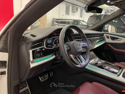 Audi Q8 4.0 TFSI 507cv quattro Tiptronic-LEGGI SOTTO Bianco usata BRESCIA