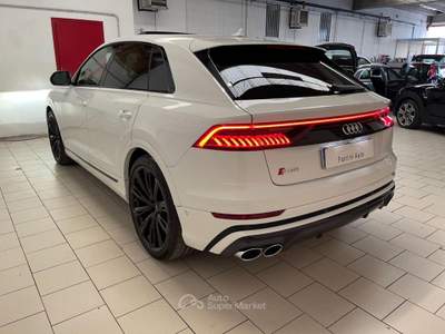 Audi Q8 4.0 TFSI 507cv quattro Tiptronic-LEGGI SOTTO Bianco usata BRESCIA