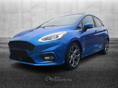 Ford Fiesta 1.0 Ecoboost 95 CV 5 porte ST-Line Blu/Azzurro usata Pieve di Cento