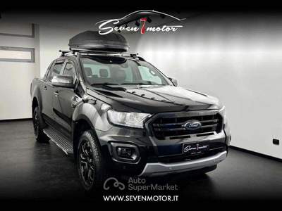Ford Ranger 2.0 213CV - AUTO WILDRTACK 5 posti - AUTOCARRO N1 Nero usata Busto Arsizio