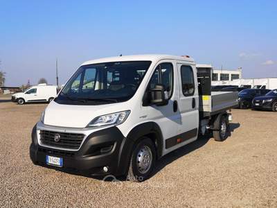 Fiat Ducato 35 2.3 130CV doppia cabina cassone con Gru retrocabina Bianco usata Reggio nell'Emilia