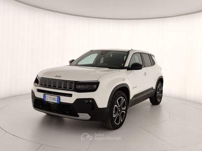 Jeep Avenger E-Hybrid Summit 1.2 110cv Dct Mhev Bianco usata Caserta