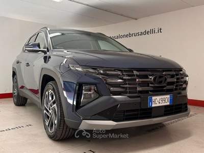 Hyundai Tucson 1.6 T-GDI FHEV 2wd 180 cv Exellence DCT Blu/Azzurro usata Galbiate
