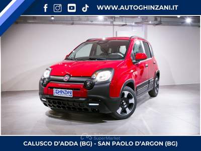 Fiat Pandina 1.0 FireFly 70cv S&S Hybrid Cross Rosso usata San Paolo d'Argon Fiat Pandina 1.0 FireFly 70cv S&S Hybrid Cross Rosso usata San Paolo d'Argon