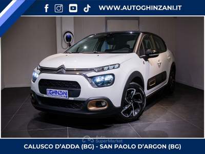 Citroen C3 PureTech 83 S&S Feel - "PREZZO VERO" Bianco usata San Paolo d'Argon