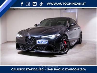 Alfa Romeo Giulia 2.9 T V6 AT8 Quadrifoglio serie 2 Pack Carbon - "PREZZO VERO" Nero usata Calusco d'Adda