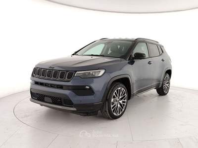 Jeep Compass Compass HYBRID My24 Summit 1.5 Turbo T4 E-Hybrid 130cv Fwd Dct7 Blu/Azzurro usata Caserta