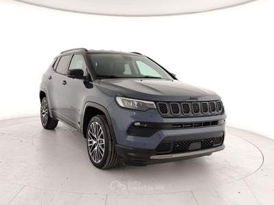 Jeep Compass Compass HYBRID My24 Summit 1.5 Turbo T4 E-Hybrid 130cv Fwd Dct7 Blu/Azzurro usata Caserta