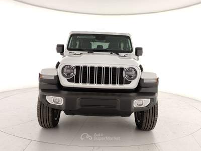 Jeep Wrangler 4xe Plug-In Hybrid Sahara 2.0 4xe Phev 380cv At8 Bianco usata Caserta