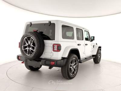 Jeep Wrangler 4xe Plug-In Hybrid Sahara 2.0 4xe Phev 380cv At8 Bianco usata Caserta