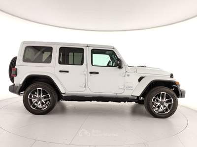 Jeep Wrangler 4xe Plug-In Hybrid Sahara 2.0 4xe Phev 380cv At8 Bianco usata Caserta