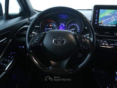 Toyota C-HR 1.8H 122cv E-CVT Trend Cerchi 18''/Retrocamera/Sedili anteriori riscaldabili Argento usata Feltre