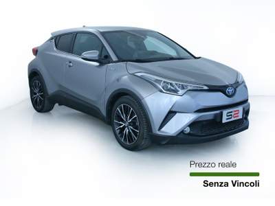 Toyota C-HR 1.8H 122cv E-CVT Trend Cerchi 18''/Retrocamera/Sedili anteriori riscaldabili Argento usata Feltre