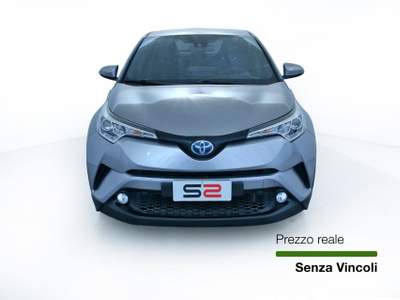 Toyota C-HR 1.8H 122cv E-CVT Trend Cerchi 18''/Retrocamera/Sedili anteriori riscaldabili Argento usata Feltre