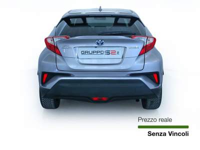 Toyota C-HR 1.8H 122cv E-CVT Trend Cerchi 18''/Retrocamera/Sedili anteriori riscaldabili Argento usata Feltre