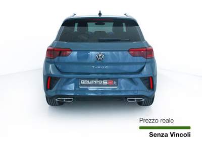 Volkswagen T-Roc 1.5 TSI ACT R-Line DSG Park Assist/Winter pack/IQ Drive Pack/Cerchi in lega Nevada Black 18'' Blu/Azzurro usata Feltre