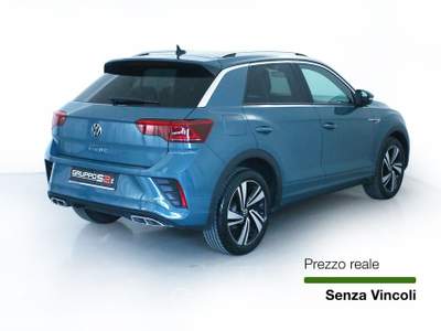 Volkswagen T-Roc 1.5 TSI ACT R-Line DSG Park Assist/Winter pack/IQ Drive Pack/Cerchi in lega Nevada Black 18'' Blu/Azzurro usata Feltre