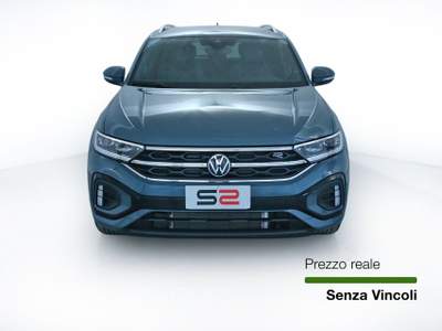 Volkswagen T-Roc 1.5 TSI ACT R-Line DSG Park Assist/Winter pack/IQ Drive Pack/Cerchi in lega Nevada Black 18'' Blu/Azzurro usata Feltre
