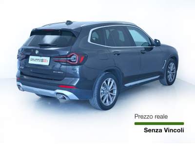 BMW X3 xDrive 20d MHEV 48V Cerchi 18'' Styling/  Sedili sportivi/Parking Assistant con telecamera Grigio usata Feltre