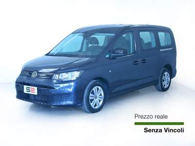 Volkswagen Caddy 2.0 TDI Maxi Origin DSG 7 posti/Retrocamera Blu/Azzurro usata Feltre