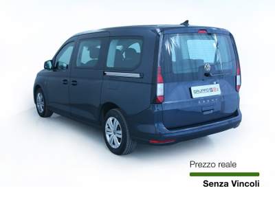 Volkswagen Caddy 2.0 TDI Maxi Origin DSG 7 posti/Retrocamera Blu/Azzurro usata Feltre
