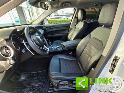 Alfa Romeo Stelvio 2.2 190 CV AT8 Q4 Executive DISTRIBUZIONE ESEGUITA Bianco usata Legnano