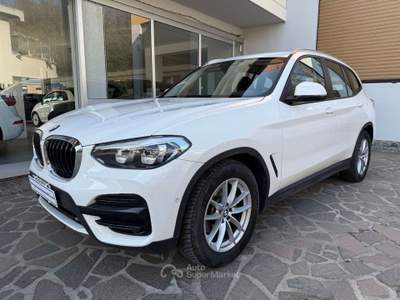 BMW X3 X3 sdrive18d mhev 48V Business Advantage auto Bianco usata Cesano Maderno