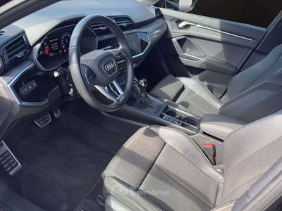 Audi Q3 Sportback 40 2.0 tfsi S-line quattro S-tronic 19" Nero usata Monte Compatri