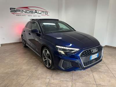 Audi A3 SPB 35 TDI S tronic line edition Blu/Azzurro usata Cellole