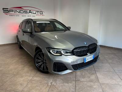 BMW Serie 3 340d 340i M 340d 48V xDrive Touring Grigio usata Cellole