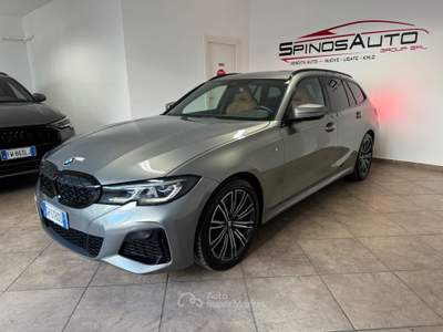 BMW Serie 3 340d 340i M 340d 48V xDrive Touring Grigio usata Cellole