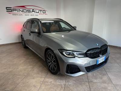 BMW Serie 3 340d 340i M 340d 48V xDrive Touring Grigio usata Cellole