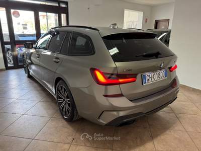 BMW Serie 3 340d 340i M 340d 48V xDrive Touring Grigio usata Cellole