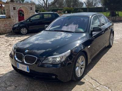 BMW Serie 5 525d 525d Futura Nero usata San Michele Salentino