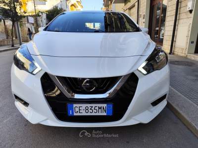 Nissan Micra 1.0 IG-T 92CV BENZINA PERFETTA Bianco usata CORATO