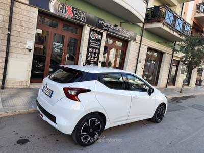 Nissan Micra 1.0 IG-T 92CV BENZINA PERFETTA Bianco usata CORATO