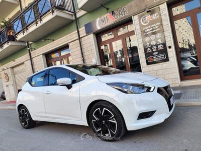 Nissan Micra 1.0 IG-T 92CV BENZINA PERFETTA Bianco usata CORATO