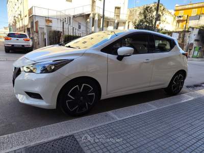 Nissan Micra 1.0 IG-T 92CV BENZINA PERFETTA Bianco usata CORATO