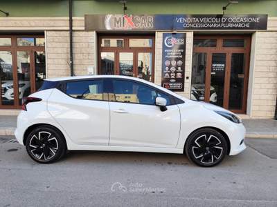 Nissan Micra 1.0 IG-T 92CV BENZINA PERFETTA Bianco usata CORATO