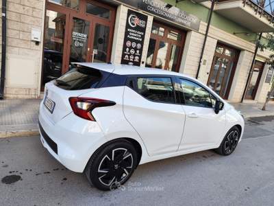 Nissan Micra 1.0 IG-T 92CV BENZINA PERFETTA Bianco usata CORATO