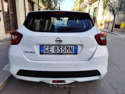 Nissan Micra 1.0 IG-T 92CV BENZINA PERFETTA Bianco usata CORATO