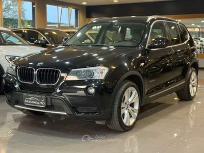BMW X3 X3 X3 F25 2010 xdrive20d Futura Nero usata Cassola