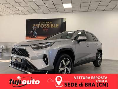 Toyota RAV4 Rav4 2.5 vvt-ie phev More Dynamic awd-i e-cvt Argento usata Bra