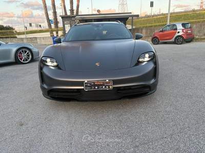 Porsche Taycan CROSS Turismo Porsche Approved “INTRATTABILI” Verde usata Milazzo
