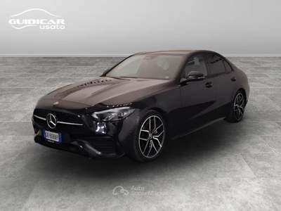 Mercedes-Benz Classe C 220 d Mild hybrid Premium 4Matic 9G-Tronic Nero usata Lucca