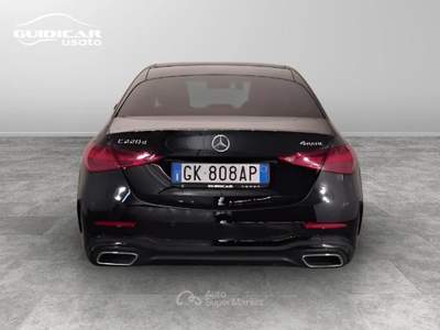 Mercedes-Benz Classe C 220 d Mild hybrid Premium 4Matic 9G-Tronic Nero usata Lucca